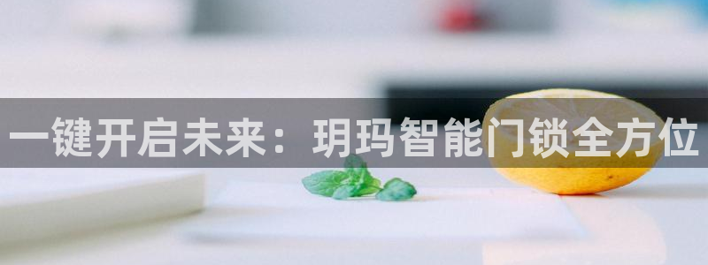 富联娱乐解究7276O：一键开启未来：玥玛智能门锁全方位