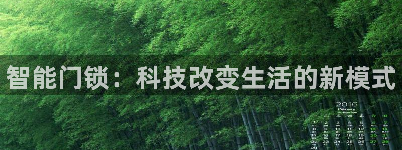富联娱乐总裁简介资料大全：智能门锁：科技改变生活的新模式