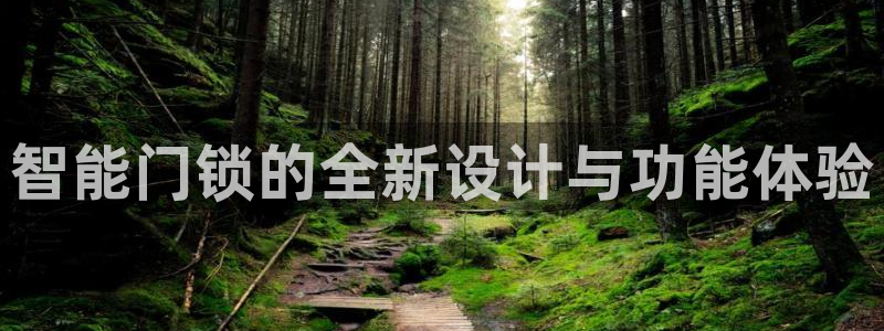 富联2娱乐平台注册：智能门锁的全新设计与功能体验