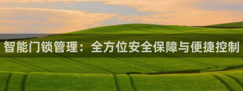 富联娱乐资讯官网下载：智能门锁管理：全方位安全保障与便捷控制